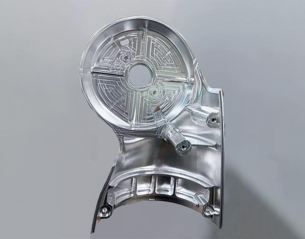 5-axlig CNC-bearbetad robotarmskarv i aluminium