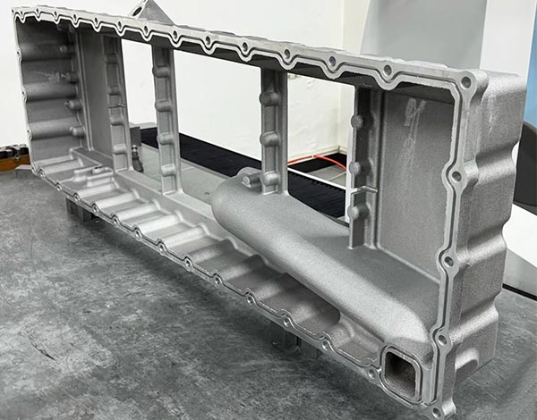 Stora gravitationsgjutna aluminiumkomponentprojekt